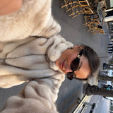 Coucou Fur Jacket in White - Shipping/Envio from 10/11 to 17/11