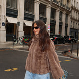 Copenhagen Coat in Taupe