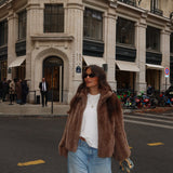 Copenhagen Coat in Taupe