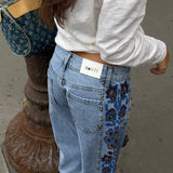 Loulou Embroidered Jeans - Shipping/Envio from 07/12 to 11/12