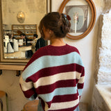 Suzie Sweater in Burgundy