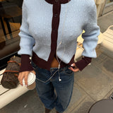 Belle Cardigan in Baby Blue