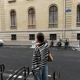 Zebra Knit Sweater