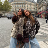 Margot Jacket in Cheetah - Shipping/Envio from 03/11 to 10/11