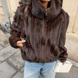 Royal Brown Fur Jacket