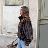 Royal Brown Fur Jacket