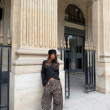 Bambi Velvet Jeans in Dark Brown