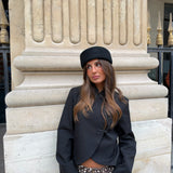 Bambi Velvet Jeans in Dark Brown