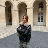 Gigi Leather Coat - Shipping/Envio from 28/10 to 03/11