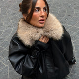 Gigi Leather Coat - Shipping/Envio from 28/10 to 03/11