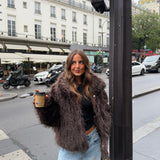 Reversible Curly Fur Jacket