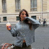 Mirage Cardigan in Grey