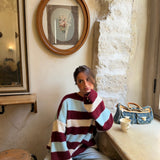 Suzie Sweater in Burgundy