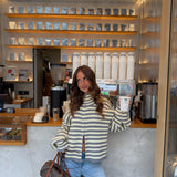 Cleo Cardigan in Grey and Yellow
