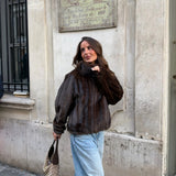 Royal Brown Fur Jacket