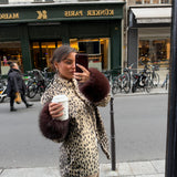 Margot Jacket in Cheetah - Shipping/Envio from 03/11 to 10/11